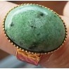 Bague réglable Zoé, rubis zoisite