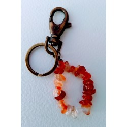 Porte-clés Agate rouge