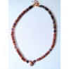 Collier en rhodonite VIOLETTA