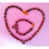 Collier en rhodonite VIOLETTA