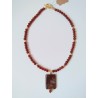 Collier en agate REVE DE MANDCHOURIE