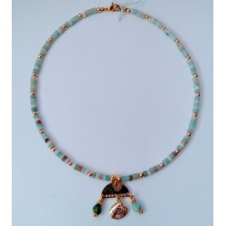 collier en amazonite CELADON