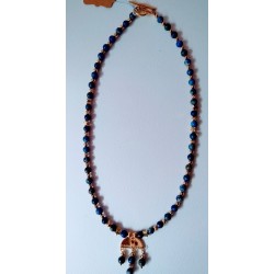 Collier en lapis lazuli NUIT ETOILEE