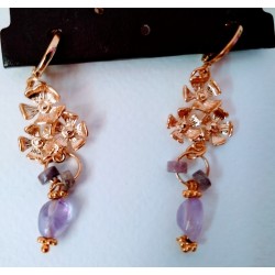 Boucles d'oreilles Rosine