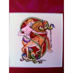 Signe zodiacal: Sagittaire - Rouge