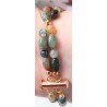 Bracelet en agate indienne INDIANA