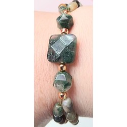 Bracelet en agate indienne INDIANA