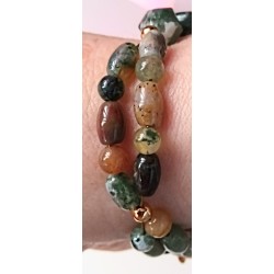 Bracelet en agate indienne INDIANA