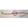 Collection Dentelles de Perles: Bracelet en tourmaline OLYMPIE