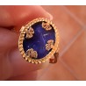 Bague réglable lapis lazuli GINKGO