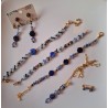 Collection Impressions marines: Pendentif lapis lazuli et sodalite FIGUEROLLES