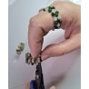Bague Rivière de Jade en jadéite et jade néphrite