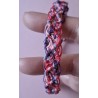 Bracelet coulissant lin macramé Rosie