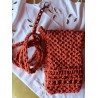 pochette en macramé pour téléphone portable Erable
