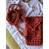pochette en macramé pour téléphone portable Erable