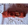 ceinture mixte en macramé Erable, création Martine Portelli
