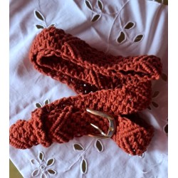 ceinture mixte en macramé Erable