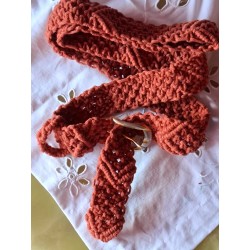 ceinture mixte en macramé Erable