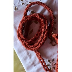 ceinture mixte en macramé Erable