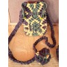 Sac macramé Automne2, création Martine Portelli