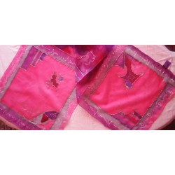 Foulard "Vie en rose"