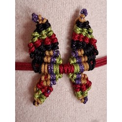 Bracelet coulissant soie...