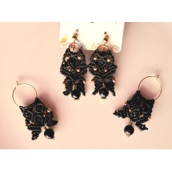 Boucles d'oreilles créoles Tenue de soirée