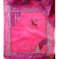 Foulard Vie en rose