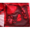 Foulard En rouge et Noir