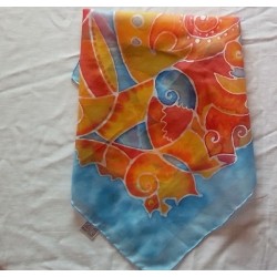 Foulard "D'azur et D'or"